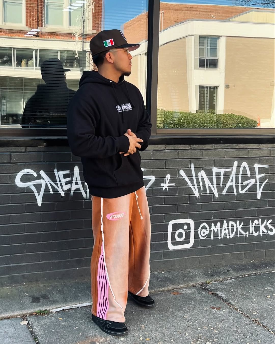 DISTRICT 13 FINE 'RACER' SWEATPANTS