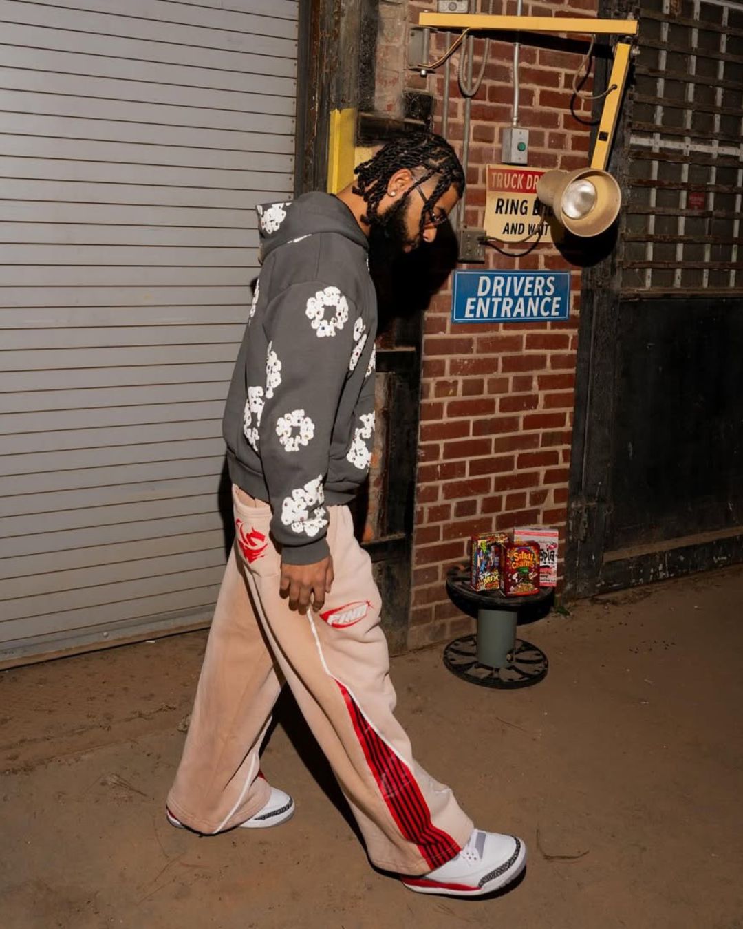 DISTRICT 13 FINE 'RACER' SWEATPANTS