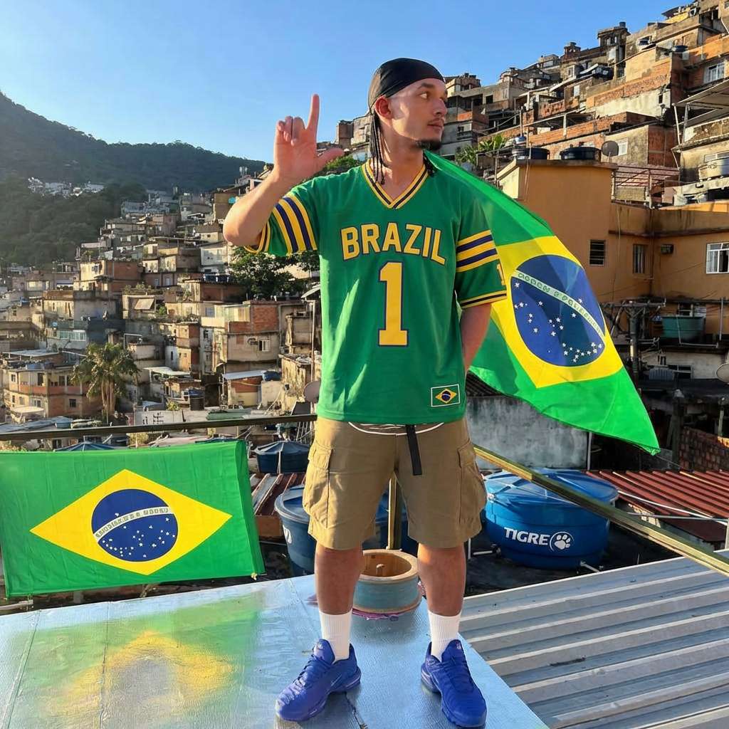 Brazil '1' World Cup Jersey