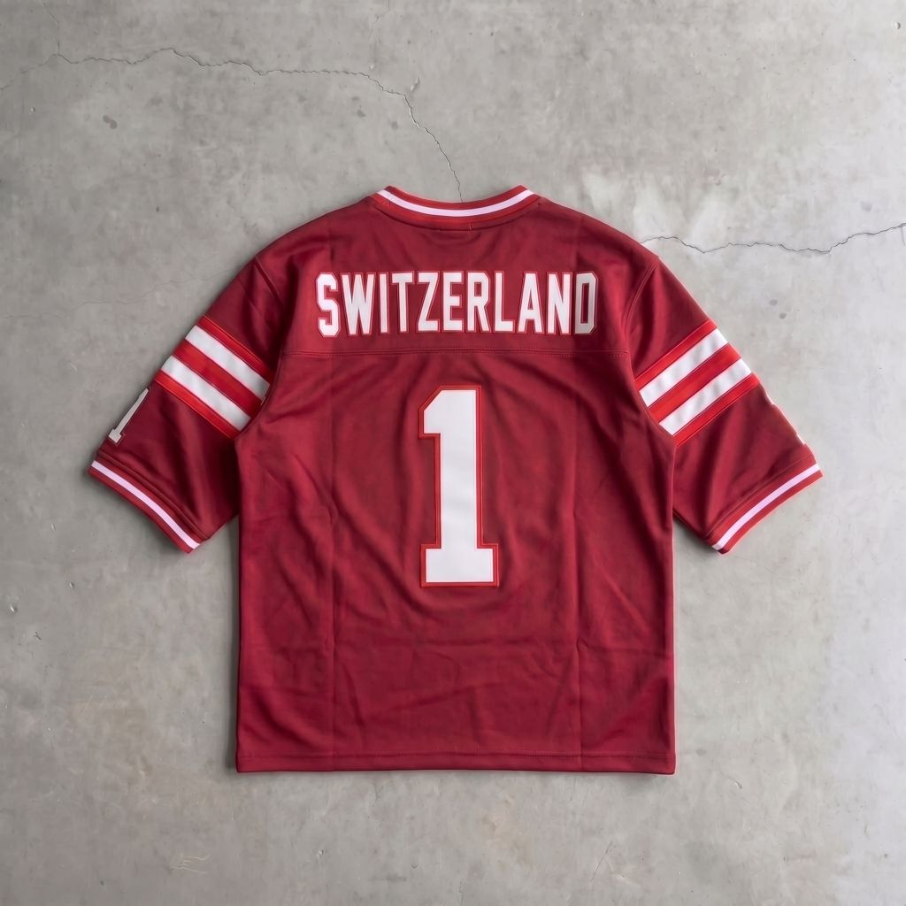 Switzerland '1' World Cup Jersey